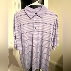Roundtree Yorke Performance Polo, purple, Large